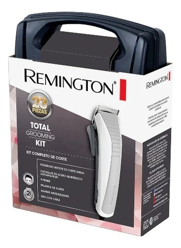 Cortadora De Pelo Remington Total Grooming Kit Hc4050 Blanca