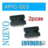 2pzas Integrado Automotriz Apic-s03 Original - N U E V O