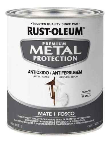 Esmalte Anticorrosivo Metal Protection 0,946 L Rust Oleum