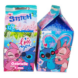 Lembrancinha Stitch E Angel Caixa Milk Pct C/30 Unidades