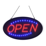 Letrero Led Tablero De Anuncios Alta Visibilidad Open