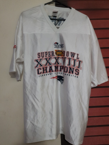 Jersey Patriots Patriotas Nfl Edicion Campeonato Brady Y Gor