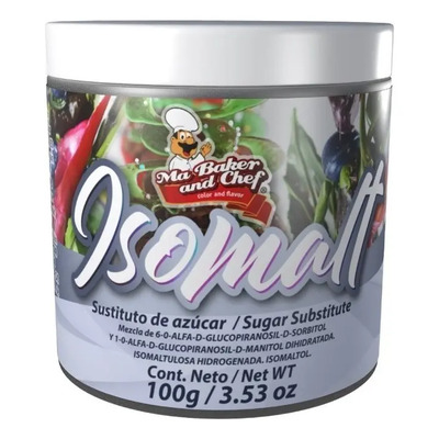 Isomalt 100 Grs. Sustituto De Azúcar Ma Baker Ing10-100 | Meses sin interés
