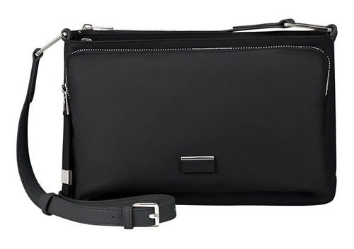 Bolsa Samsonite Be-her Horizontal 3 Comp Black Mediana