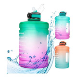 Termo Motivacional De Agua 2.2 Ltr Botella Colores 