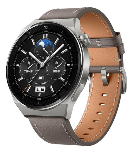 Huawei Watch Gt 3 Pro, Reloj Inteligente, Gris, Cristal De Z