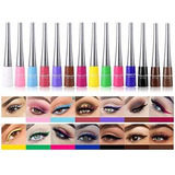 Delineador De Ojos Liquido Mate De 14 Colores Colores Neon B