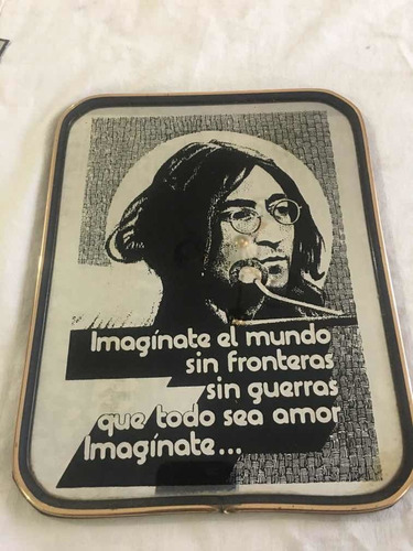 Cuadro Espejo John Lennon Imagine