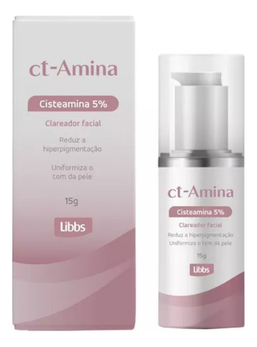 Libbs Clareador Facial Ct-amina Cisteamina 5% - 15g