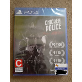Chicken Police Paint In Red Ps4 Playstation 4 Sellado 