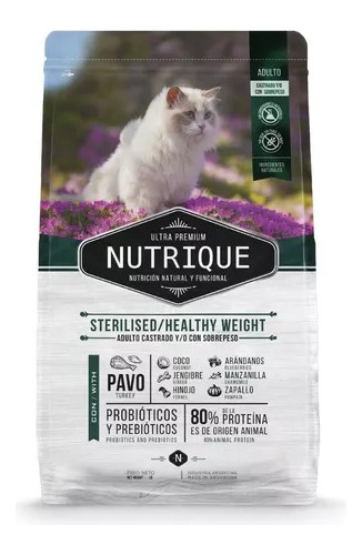 Nutrique Gato Castrado / Control Peso 7,5kg Universal Pets