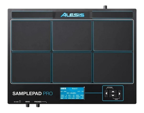 Percussão Eletrônica Alesis Sample Pad Pro 8 Pads + Fonte