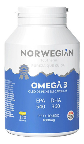 Omega 3 Top Therm  1 Frasco Original 