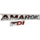 Insignia Emblema Vw Amarok + Tdi Porton 