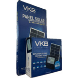 Foco Proyector Led 20w Con Panel Solar Ip65 - Vkb