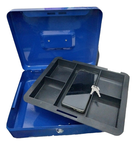 Caja De Seguridad Metalica 30x24x9cm 66006
