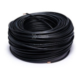 Cable Flexible Automotriz Calibre 10 Negro Rollo 100 Metros