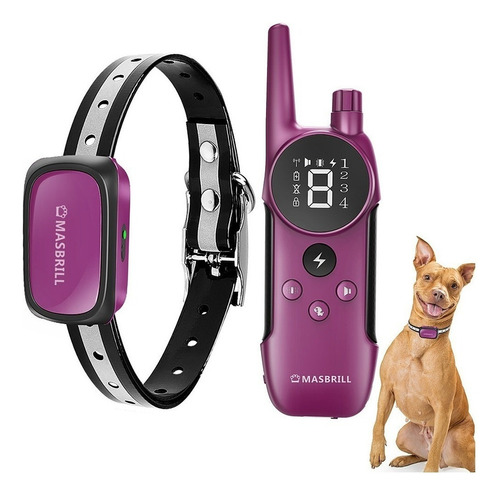 Collar Eléctrico De Entrenamiento Antiladridos Para Perro