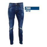 Pantalon Jeans De Hombre Slim Elasticado Jack Horse Z988