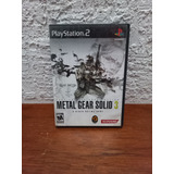 Juego Playstation 3 Ps3 Metal Gear 3