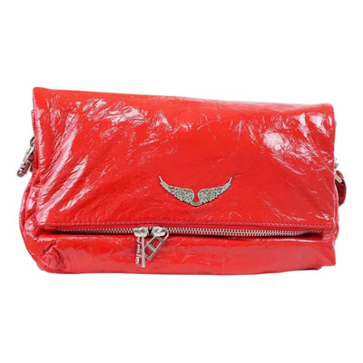 Bolsa Zadig & Voltaire Rocky Creased Rouge | Meses sin interés