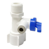 Llave De Paso Plastica T 1/2 -1/2-1/4  Dispenser/osmosis
