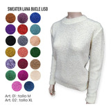 Sweater Cuello Redondo Vs Colores