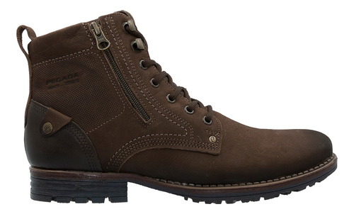 Bota Pegada Em Couro Masculina 18074503