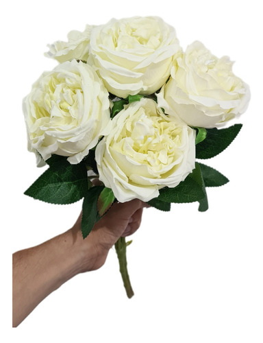 Ramo Grande 7 Rosas Austin Artificial Mayoreo Bouquet