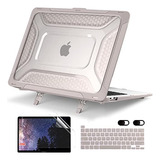 Funda Twolskoo Para Macbook Pro 13 M2 + C/teclado Stonec