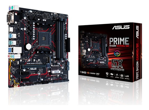 Placa-mãe Asus Prime B450m Gaming/br Bios 2024