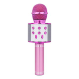 Microfono Karaoke Inalambrico Con Bluetooth Y Bocina