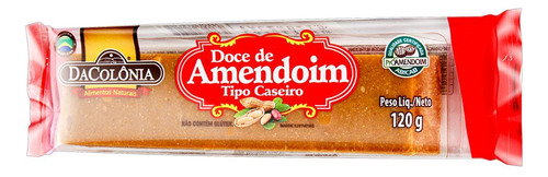 5x  Dacolonia Doce De Amendoim Caseiro  1 X 120.0 G