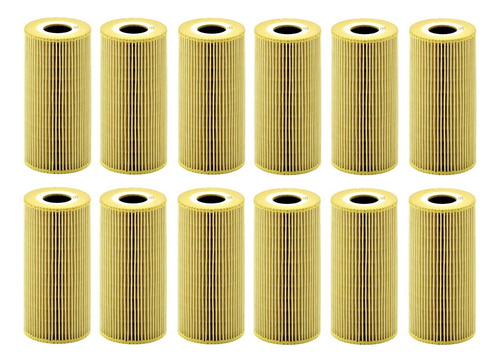 Mann Set Of 12 Engine Oil Filters For Mercedes-benz W210 Ssg