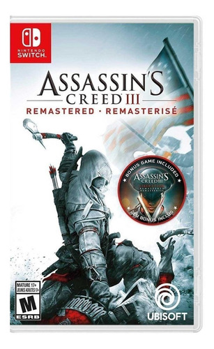 Assassin's Creed Iii Remastered  Standard Edition Ubisoft Nintendo Switch Físico