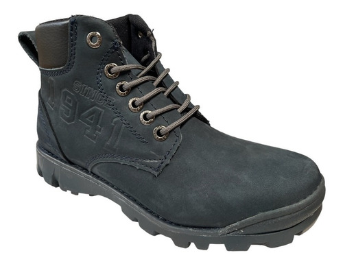 Bota Jeep Hombre De Piel Casual 1941nobkazu