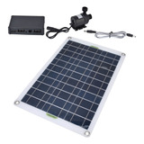 Kit De Bomba De Agua Solar 50w Panel 12v Bajo Ruido D