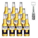 Pack Cerveza Corona Extra 10 Botellas 355ml + Destapador
