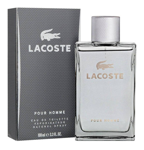 Lacoste Pour Homme Edt 100ml Caballero Original