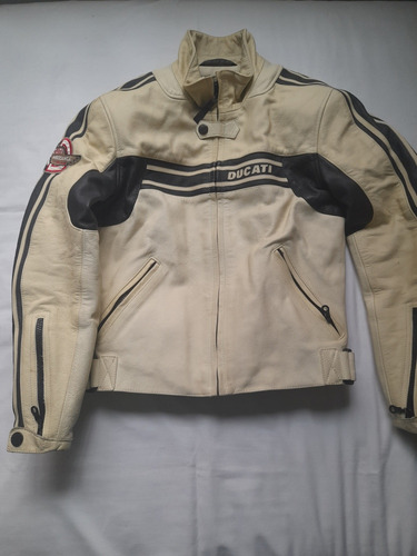 Chamarra Ducati By Dainese Piel Motocicleta Vintage 