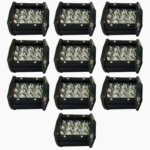 10u X Faros Auxiliares 12 Led 36w Moto 4x4 100 12v 24v