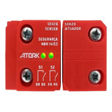 Sensor Magnético Segurança Nr12 2na + Atuador Seh20 - Atork