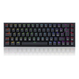 Teclado Gamer Redragon Castor Rgb K631 Switch Blue Abnt2