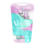 Aparelho De Depilar Gillette Venus Suave Sensitive 2 Unidade