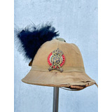 Gorro Tropical Salakot Italiano 2da Guerra Mundial.  