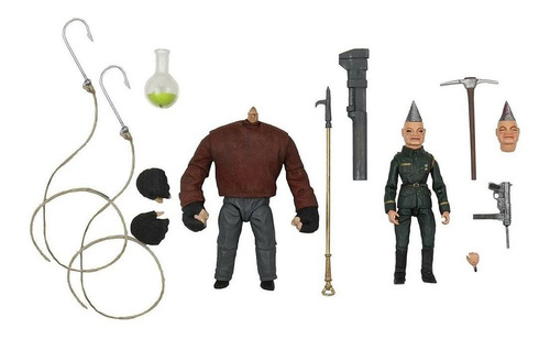 Ultimate Pinhead & Tunneler 2 Pack 7 In - Puppet Master Neca