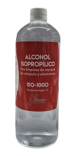 Alcohol Isopropílico 1 Litro Xtron Iso-1000