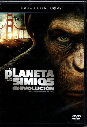 El Planeta De Los Simios (r)evolución Película Dvd + Dcopy