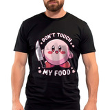 Playera Kirby No Toques Mi Comida Gamer