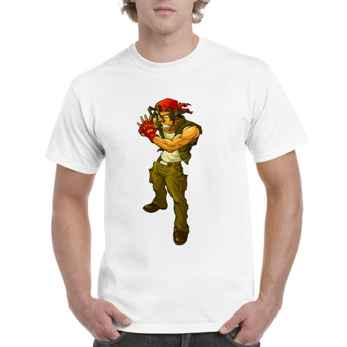 Camisa De Hombre  Moderno Estilo Metal Slug Mod A